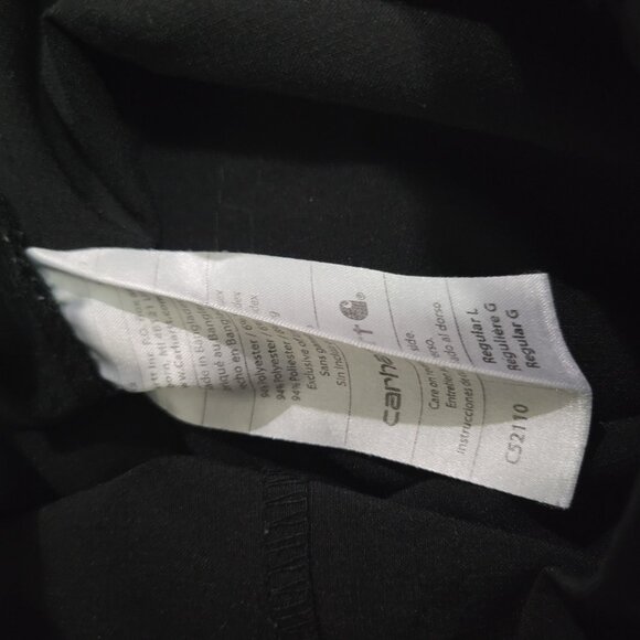 Carhartt Women's Force Black Scrub Bottoms Large - Picture 2 of 5